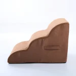 Cat Dog Ladder Pet Dog Ramp 3 Steps Stairs Puppy Stairs Pet Supplies Climbing Ramp Steps for Older Dogs and Pets With Joint Pain 4