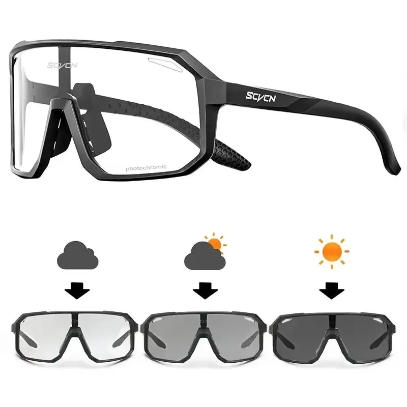 Cycling Glasses Photochromic Sunglasses Men Women Mountain Bike Road Eyewear New Bicycle Riding Outdoor Sports Hiking Goggles Cycling Glasses Photochromic Sunglasses Men Women Mountain Bike Road Eyewear New Bicycle Riding Outdoor Sports Hiking Goggles