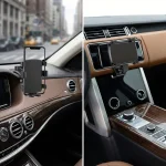 360 Degree Rotation Car Phone Holder Universal Dashboard Clip Mount Portable Adjustable GPS Navigation Bracket Horizontal Vertic
