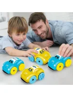 Children Bath Water Playing Toys ABS Clockwork Car Cartoon Vehicle Baby Bath Toy Kids Gift Amphibious Cars Bathroom Floating Toy 6
