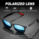 Night Vision Glasses PC Frame Polarized Sunglasses Men Outdoor Sport Sun Glasses Day Night Vision Driver Night Glasses Goggles 3
