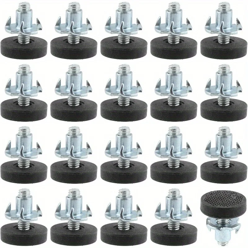 20 PCS Stainless Steel Adjustable Leveling Furniture Legs - Heavy Duty Non-Slip Base for Tables/Chairs/Cabinets/Sofas 20 PCS Stainless Steel Adjustable Leveling Furniture Legs - Heavy Duty Non-Slip Base for Tables/Chairs/Cabinets/Sofas