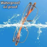 Fashion TR90 Reading Glasses for Men Spring Leg Sports Presbyopia Glasses Anti Blue Light Glasses +100 ~+400 3