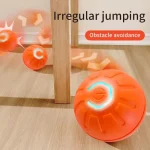 Hot Intelligent pet toy ball electronic pet interactive toy moving ball USB puppy automatic moving bounce gift cat products. 3