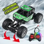 4-Way Remote Control Car with Lights, Anti-Slip Rubber Tires, Outdoor Off-Road Climbing Toy Car Model for Kidsren and Boys 5