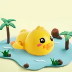 1 Pcs Bathing and Playing with Ducks Bathroom Parent Child Interaction Bathing and Swimming Toys 4