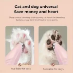 1 non battery pet shaver electric clipper suitable for cats and dogs. It can be used to shave foot hair, buttocks hair, eyes hai 4