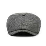 Unisex Casual Newsboy Hat for Travel, Shopping & Vacation - Retro Beret for Spring, Autumn & Winter 6