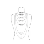 Stainless Steel 1980-2021 Birth Year Necklaces for Women Men Choker Date Number Pendant Necklace Jewelry Commemorat Gift 6