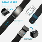 New Golf Sports Elastic Belt Tactical Belt Metal Automatic Buckle Tough Stretch Nylon Men Military Belt 115-150CM Big Size Belts 3