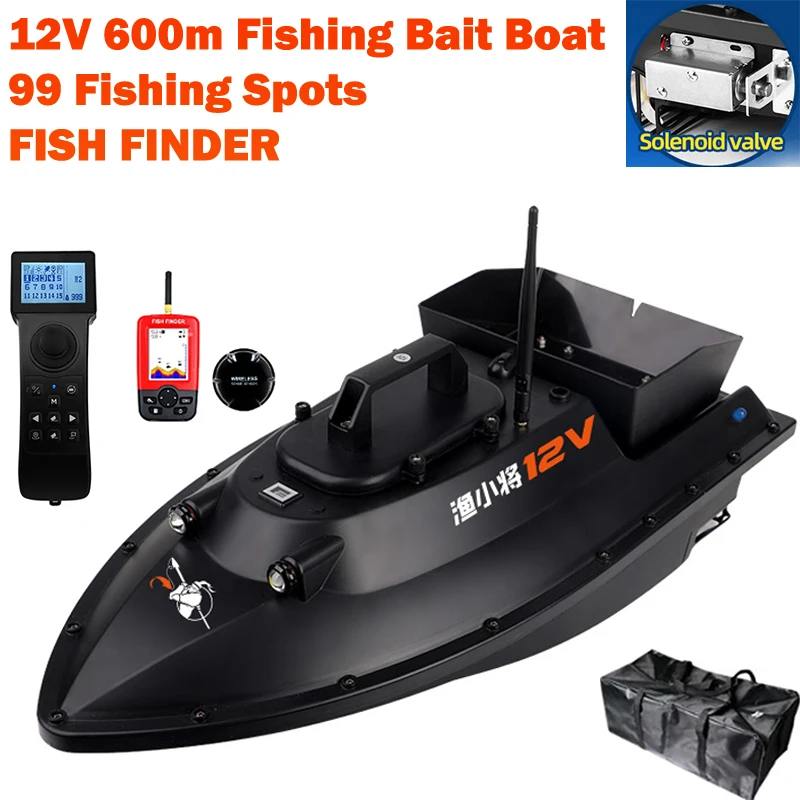 12V GPS RC Bait Boat 100 Positioning Fish detector 600m Load 3.5kg Cruise Control Automatic Return Fishing Hook Trawl Tool 12V GPS RC Bait Boat 100 Positioning Fish detector 600m Load 3.5kg Cruise Control Automatic Return Fishing Hook Trawl Tool