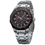 CURREN 8084 Watch Luxury Fashion Men's Quartz Watch Silvery Stainless Steel Strap Analog Display Wristwatch for Male 5