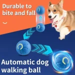 Hot Intelligent pet toy ball electronic pet interactive toy moving ball USB puppy automatic moving bounce gift cat products. 2