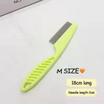 1/2pc Pet Hair Shedding Comb Stainless Steel Flea Comb for Cat Dog Pet Comfort Flea Hair Grooming Comb Dog Brush Grooming Tools 4