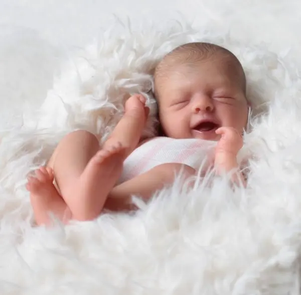 NPK 11inch Reborn Doll kit Salia with Signature Unfinished Doll Parts with Body NPK 11inch Reborn Doll kit Salia with Signature Unfinished Doll Parts with Body