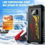 NEW Jump Starter Power Bank 6000A Portable Car Battery Starter For 12V Car Emergency Booster Starter Starting Device 2