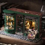 Magical Doll House Wooden Miniature DIY Assembly Building Model Kit Production of Small Room Toys Decorations with Furniture 2