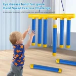 Challenge Falling Sticks Game Kids Stick Catching Toy Training Reaction Ability Educational Parent-Child Interactive Toy Sports 2