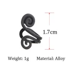 Fashion Totem Clip Earring for Women Without Piercing Cartilage Vintage Ear Cuff Girls Jewerly Gifts 5