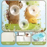 2025 Baby Bath Toy Play Water in Duck/Flower Shape Lion Waterwheel Children Fun in Shower Bathtub with Suction Cup in Kid Gift 4