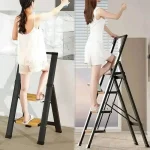 Aluminum Alloy Ladders Folding 2/3/4 Step Stools Herringbone Ladder for Home Thickened Telescopic Staircase T  Multifunctional 3