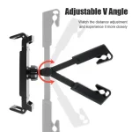 360 Degree Rotating Car Headrest Tablet Mount Holder Portable iPad Stand Auto Rear Seat Pillow Bracket for Travel Road Trip 4