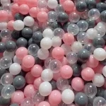100PCS Outdoor Sport Ball Colorful Soft Water Swim Pool Ocean Wave Ball Baby Eco-Friendly Stress Air Ball Tent Toys 5