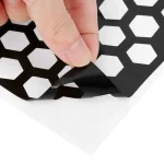 Car Honeycomb Stickers Car Stylish Tail Lights DIY Hollow Protector Decals Auto Rear Lamp Decoration Wrap Film Sticker 3