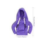 Gear Shift Mini Hoodie Cover Shift Cover Gear Handle Decoration Fits Manual Automatic Universal Car Shift Lever Interior Decor 4