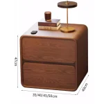 Modern Salon Nightstand Table Bauhaus Unique Luxury Cute Night Stand Modern Nordic Table De Chevet Chambre Bedroom Furniture 2