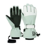 Men's Winter Warm Ski Gloves Outdoor Thick Snowboarding Gloves Windproof Waterproof Gloves for Riding Touch-Screen Skiing Gloves 5