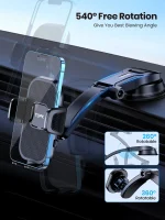 TOPK Car Phone Holder Gravity Stand for iPhone Xiaomi Samsung Car Mobile Support for Dashboard Windshield Air Vent Phone Mount 6
