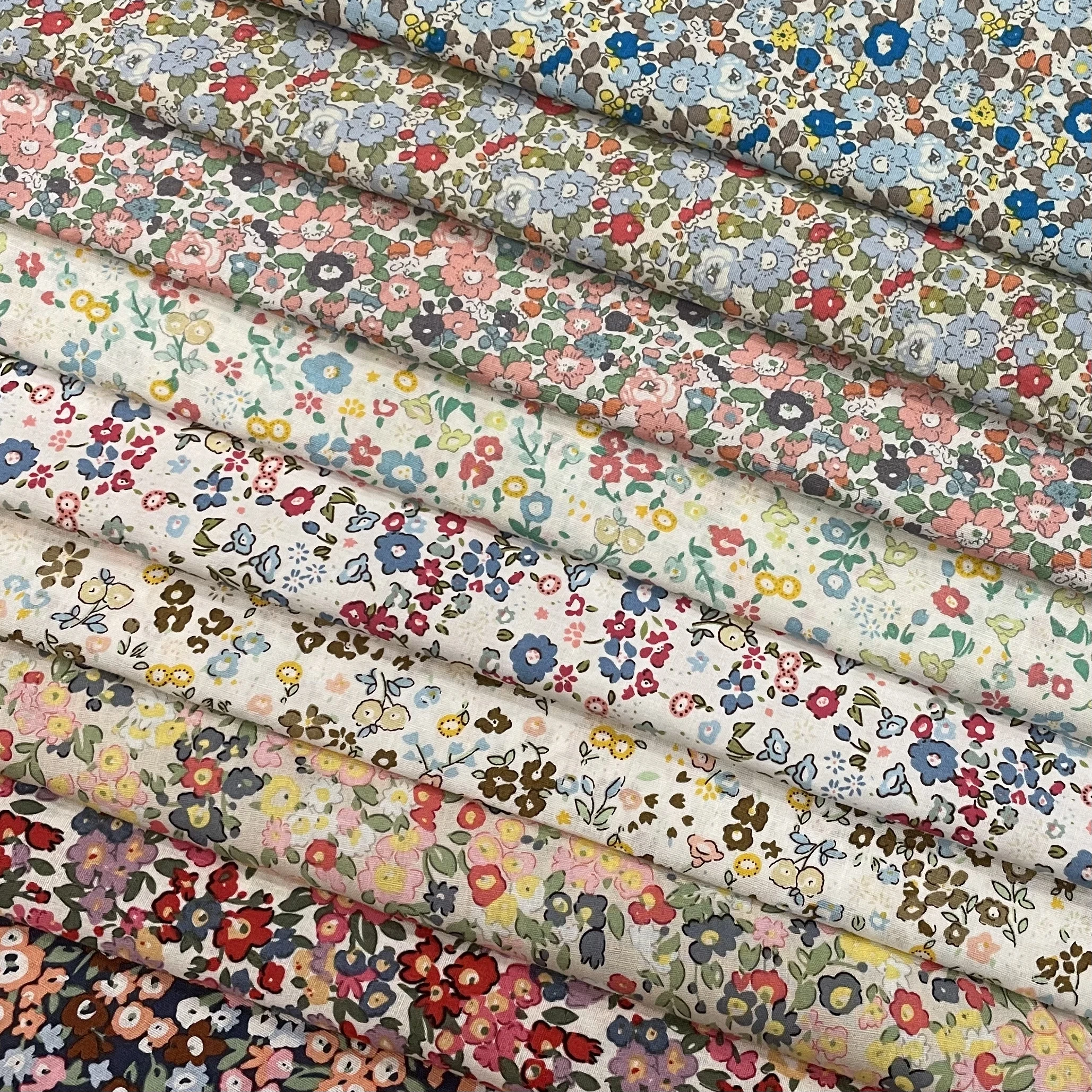 145×50cm Cotton Poplin Pastoral Floral 40S Tissun Liberty Fabric For Kids Baby Sewing Cloth Dresses Skirt DIY Handmade Patchwork 145×50cm Cotton Poplin Pastoral Floral 40S Tissun Liberty Fabric For Kids Baby Sewing Cloth Dresses Skirt DIY Handmade Patchwork