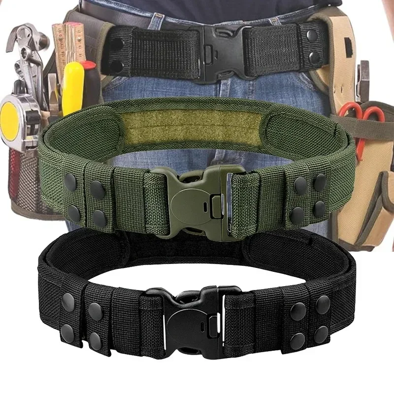 1pc Quick Release Tactical Belt for Men Fashion Style Combat Belt for Outdoor Activities and Fishing 1pc Quick Release Tactical Belt for Men Fashion Style Combat Belt for Outdoor Activities and Fishing