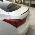 Car ABS Universal 1.2M BlackSpoiler Carbon Fiber Accessory Car Spoiler Soft Car Rear Roof Trunk Spoiler Rear Wing Lip Trim Stick 3