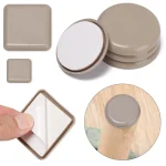 4pcs Furniture Leg Slider Pads Anti Scratch Easy Move Heavy Furniture Thickened Moving Pad Anti-abrasion Floor Protector Mat 3