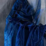 Iridescent Flashing Gradient Organza Tulle Fabric By Meter For Evening Gown Fashion Design Shiny Clothes Party Stage Decoration 6