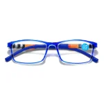 New fashion printing anti-blue presbyopic glasses spring leg presbyopic glasses HD presbyopic glasses for the elderly 4