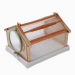 New 4 Color Portable Butterfly Insect Habitat Cage with Carrying Handle Collapsible Breathable Mesh Caterpillars Cage for Insect 6