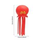 Baby Bath Toys Sponge Water Absorbing Octopus Squeezing Stress Relief Toys Summer Swimming Play Water Bath Toy for Children 6