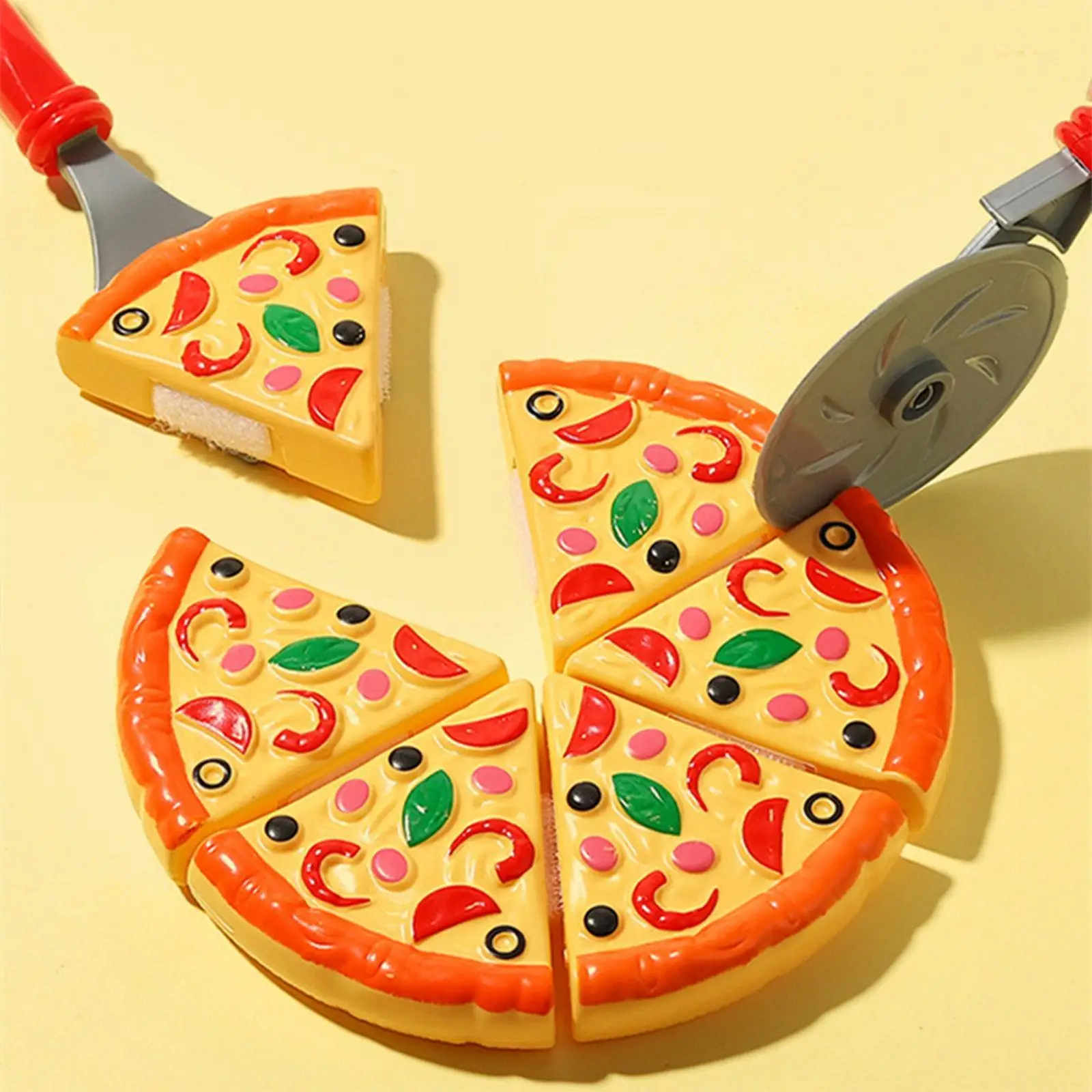 Kids Pizza Cutting Toy Simulation Plastic Pizza Dinette Child Toy Kitchen Pretend Play Food Cooking Kitchen Toys for Girls Kids Kids Pizza Cutting Toy Simulation Plastic Pizza Dinette Child Toy Kitchen Pretend Play Food Cooking Kitchen Toys for Girls Kids