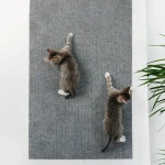 Self-Adhesive Cat Scratching Mat Trimmable Cat Carpet Cat Scratching Carpet Corner Wall Cat DIY Scratch Sofa Furniture Protector 2