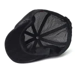 Summer Mesh Newsboy caps Breathable Casual Outdoor Retro Beret Hats Octagonal hat Fashion Solid Flat Caps 6