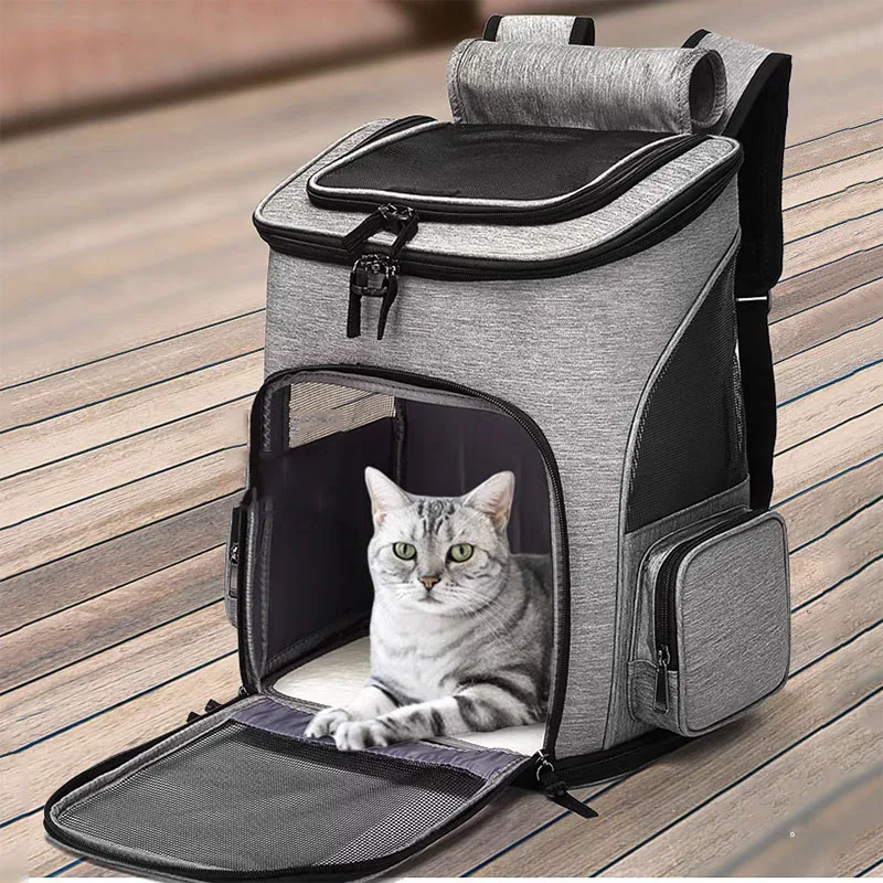 Breathable Pet Cat Carrier Backpack Foldable Pet Carrier Transport Travel Bag Expandable Large Capacity Creative for Cats Dogs Breathable Pet Cat Carrier Backpack Foldable Pet Carrier Transport Travel Bag Expandable Large Capacity Creative for Cats Dogs