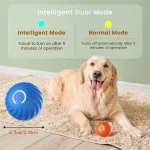 Smart Dog Toys Ball Electronic Interactive Pet Toy Moving Ball USB Automatic Moving Bouncing for Puppy Birthday gift Cat Product 5