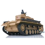 Henglong 1/16 7.0 German Panzer III H RC Tank 3849 2.4G Plastic RTR Simulation Battle Remote Control Toy for Adults Collectible 5