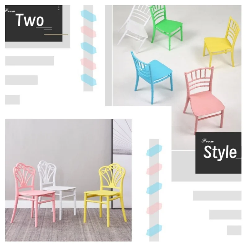 5 Pieces Lightweight Children's Furniture Plastic Chiavari Chairs Suitable for Living Rooms Restaurants Schools Parties Camping 5 Pieces Lightweight Children's Furniture Plastic Chiavari Chairs Suitable for Living Rooms Restaurants Schools Parties Camping