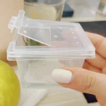 10x Feeding Box Reptile Cage Hatching Container Rearing Tank Clear Reptile Vivarium Terrarium Insect Rearing Box Food Feeding 5