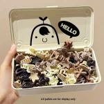 5/10/20/30pcs Beige Mixed Pack Small Clips, Cute Girl Accessories - Perfect for Daily Use, Special Occasions, or Travel Gifts 6