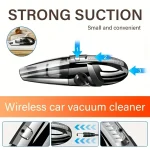 Portable wireless vacuum cleaner, multi-function car and home dual-use, USB charging, long battery life 2
